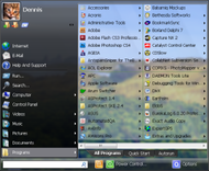 Vista Start Menu SE screenshot